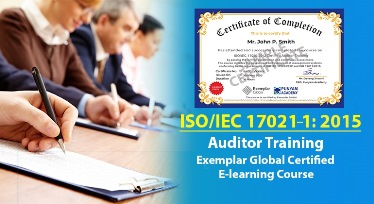 ISO 17021 auditor training