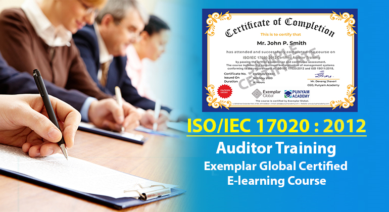 ISO 17020 auditor training