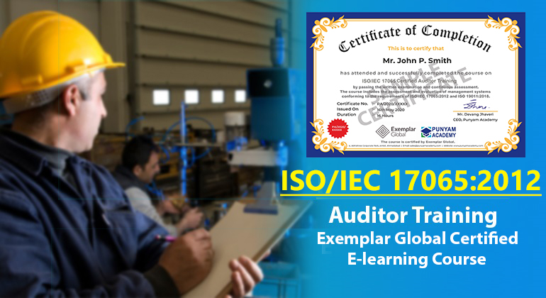 ISO 17065 auditor training